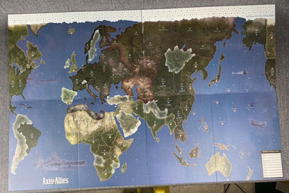 Axis & Allies Board Game Replacement Board (Board Only) 40"x26"