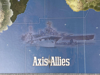 Axis & Allies Board Game Replacement Board (Board Only) 40"x26"