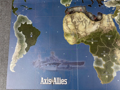 Axis & Allies Board Game Replacement Board (Board Only) 40"x26"