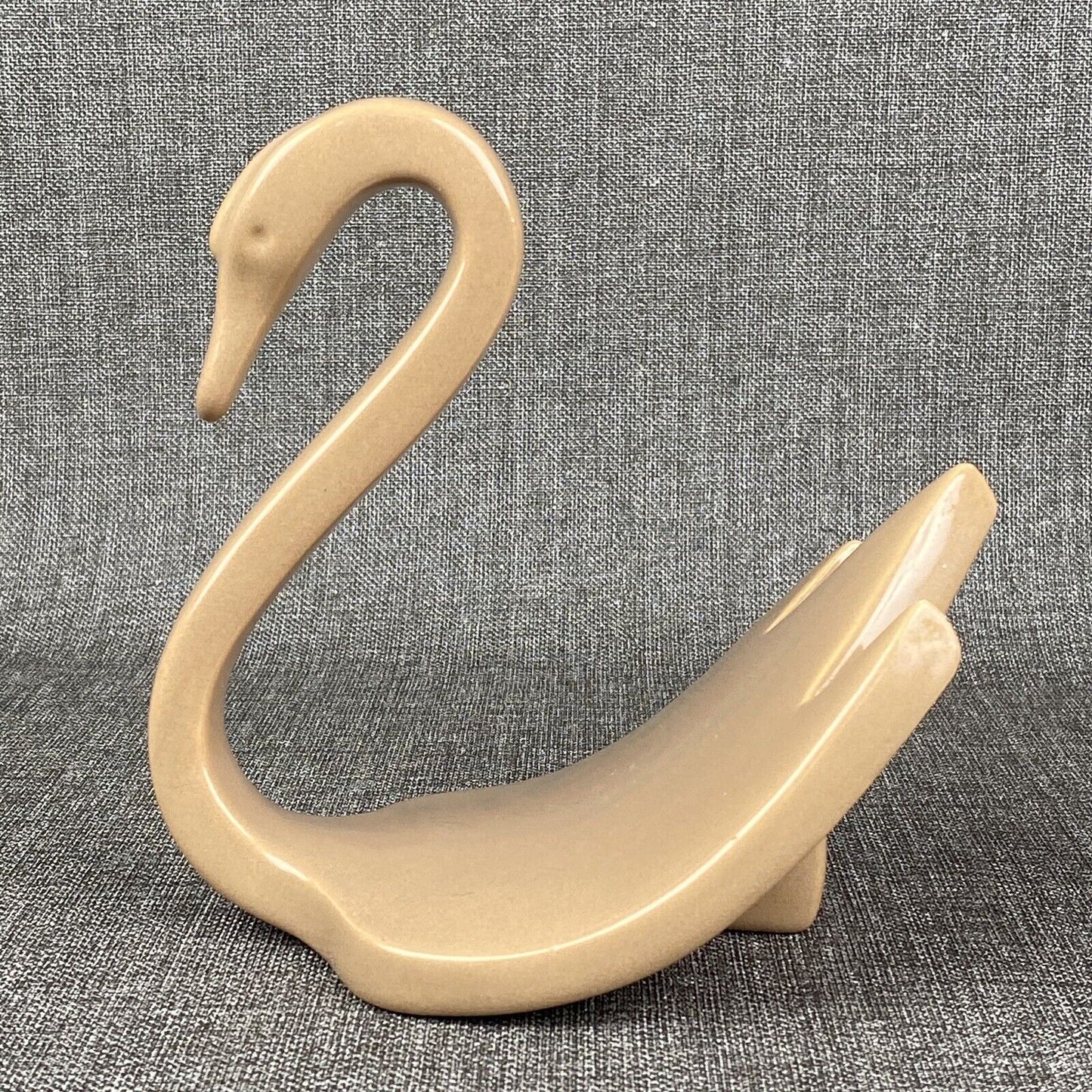 Vintage Vohann of California Swan Holder MCM Mid Century 7" Tall