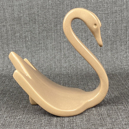 Vintage Vohann of California Swan Holder MCM Mid Century 7" Tall