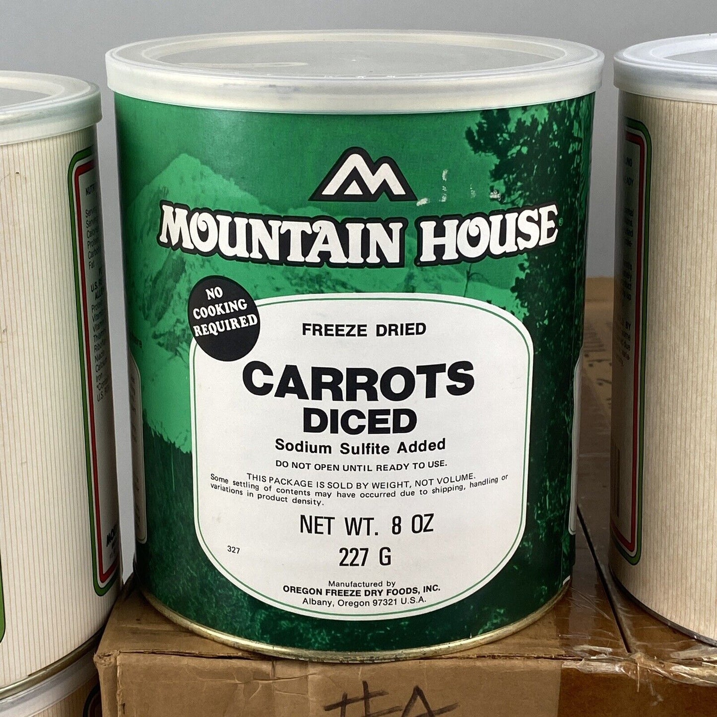 Mountain House Freeze Dried Survival Camping Hiking Corn Mashed Potatoes Carrots