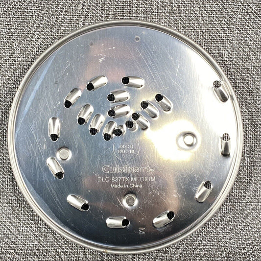 Cuisinart Medium Grating / Shredding Disc Blade DLC-837TX for DLC-8 and DLC-10