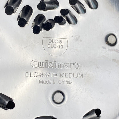 Cuisinart Medium Grating / Shredding Disc Blade DLC-837TX for DLC-8 and DLC-10