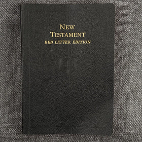 Vintage The New Testament Red Letter Edition The World Publishing Company