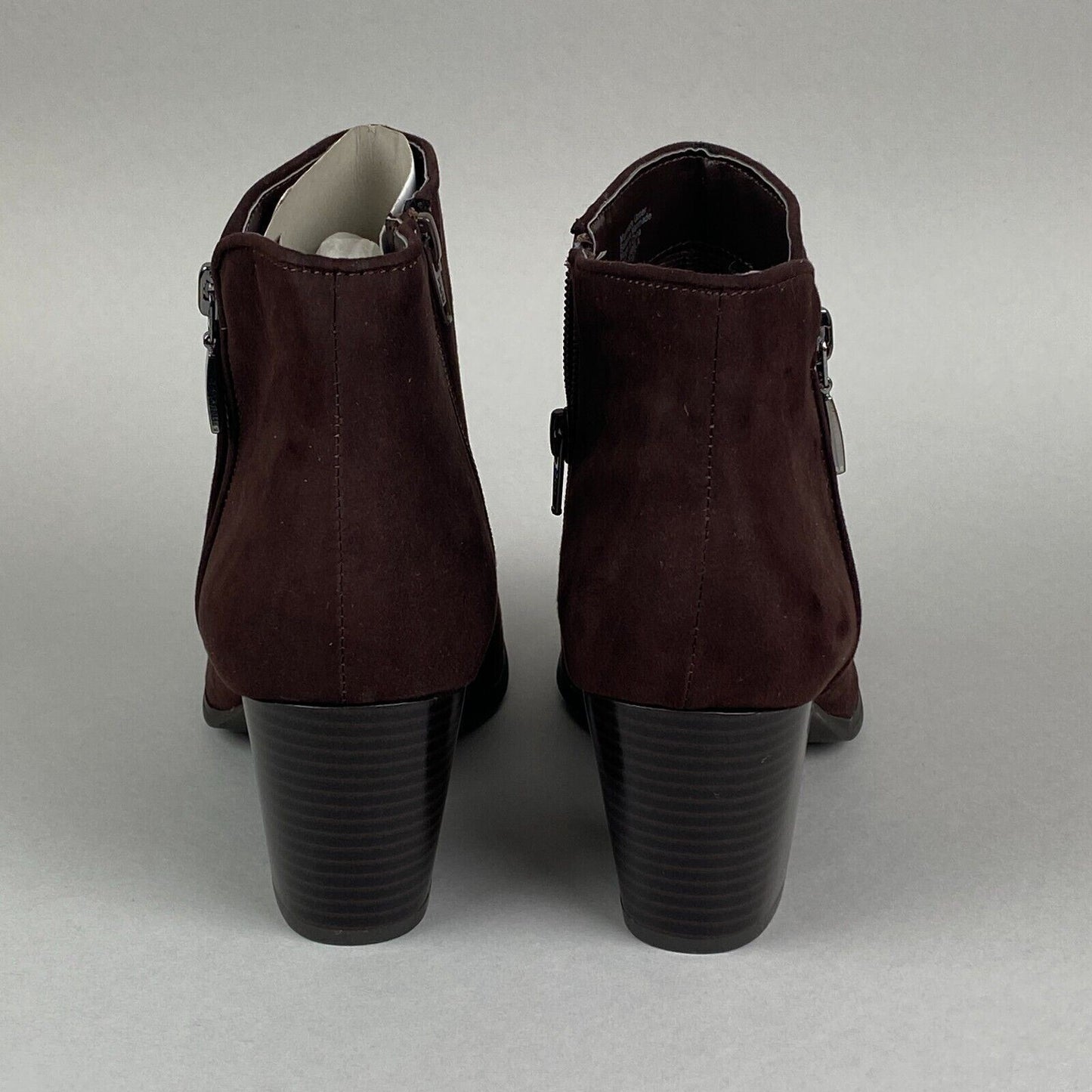 Style & Co Ankle Booties Size 10M Womens Dark Brown