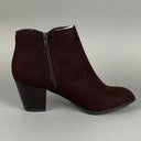 Style & Co Ankle Booties Size 10M Womens Dark Brown