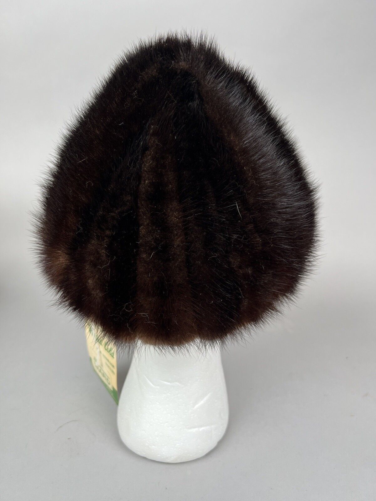 1950's Elizabeth French Room Stix Baer & Fuller Women's Brown Mink Hat