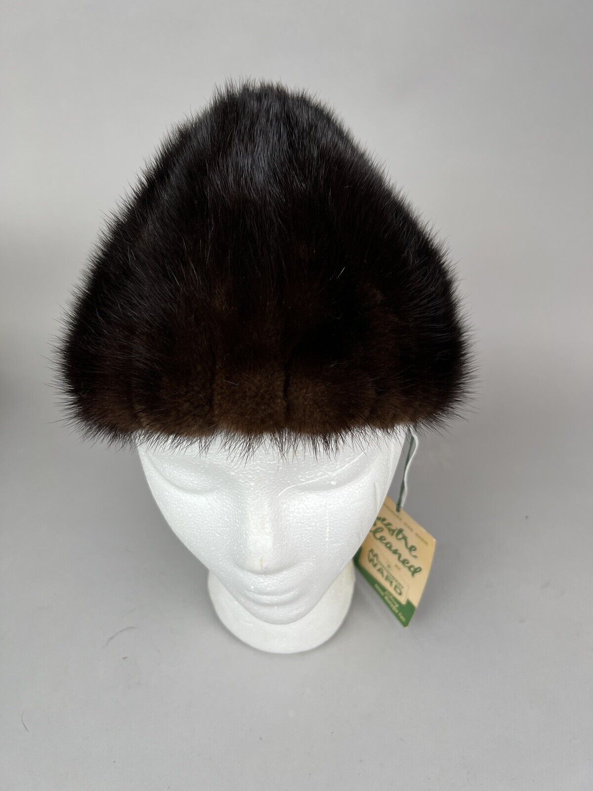 1950's Elizabeth French Room Stix Baer & Fuller Women's Brown Mink Hat