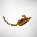 Miniature Mouse Pin with Long Tail - Mouse Measures 1", with Tail Measures 2"