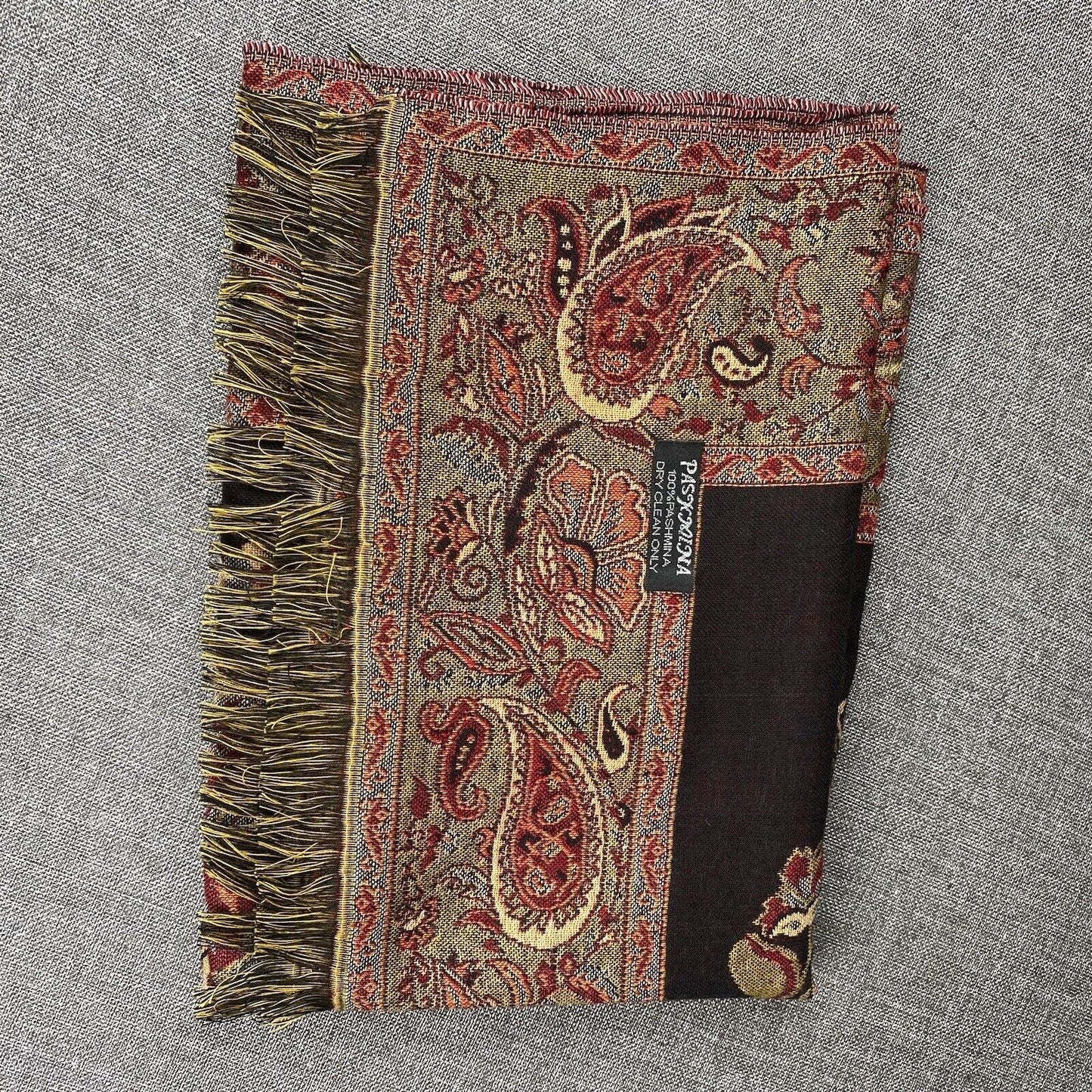 Pashmina Scarf Paisley 72" x 28"