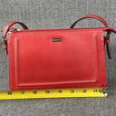 Vintage Nine West Small 8" x 5" Faux Leather  Red