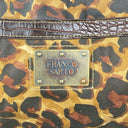 Franco Sarto Leather Handbag Cheeta Brown (Light)