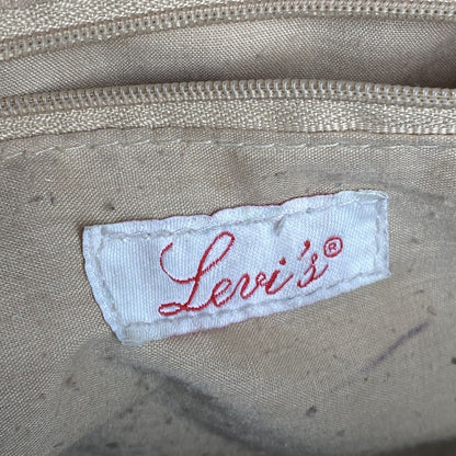 Vintage Levis Bag / Satchel 16" Long 100% Cotton Vinyl Trip