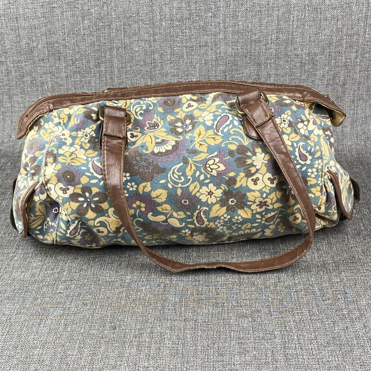 Vintage Levis Bag / Satchel 16" Long 100% Cotton Vinyl Trip