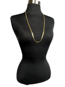 29" Herringbone Gold-Colored Necklace